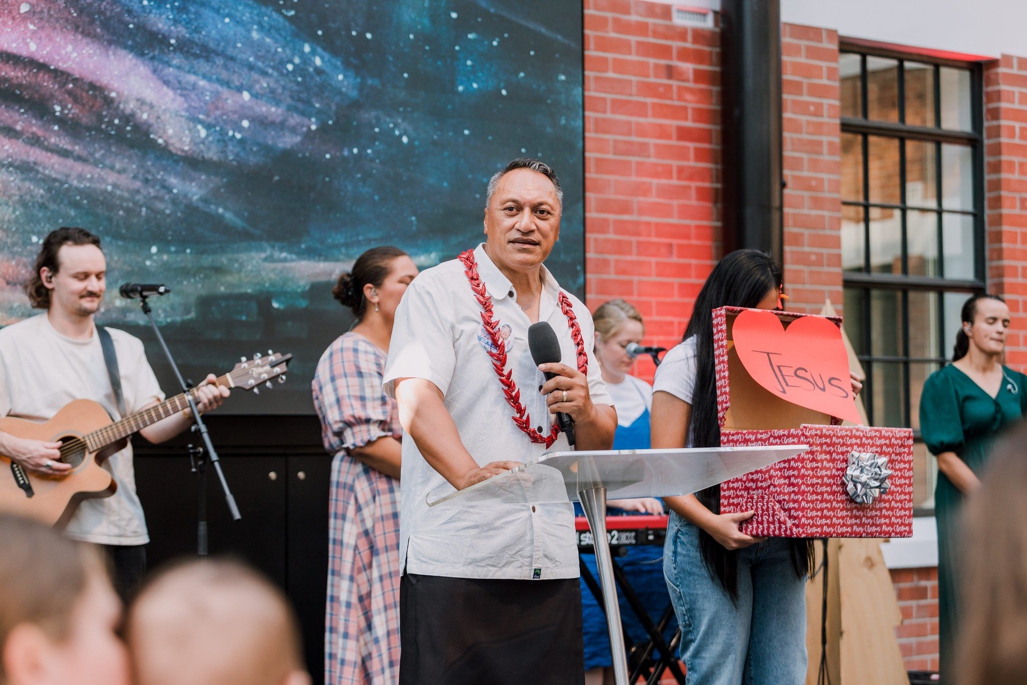 Lenny Solomona ministering at ARISE Church Hamilton