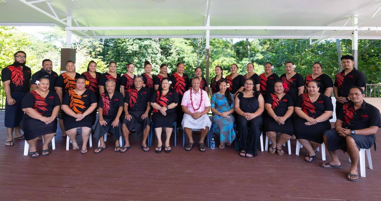 Samoa Stationery and Books leadership seminar group