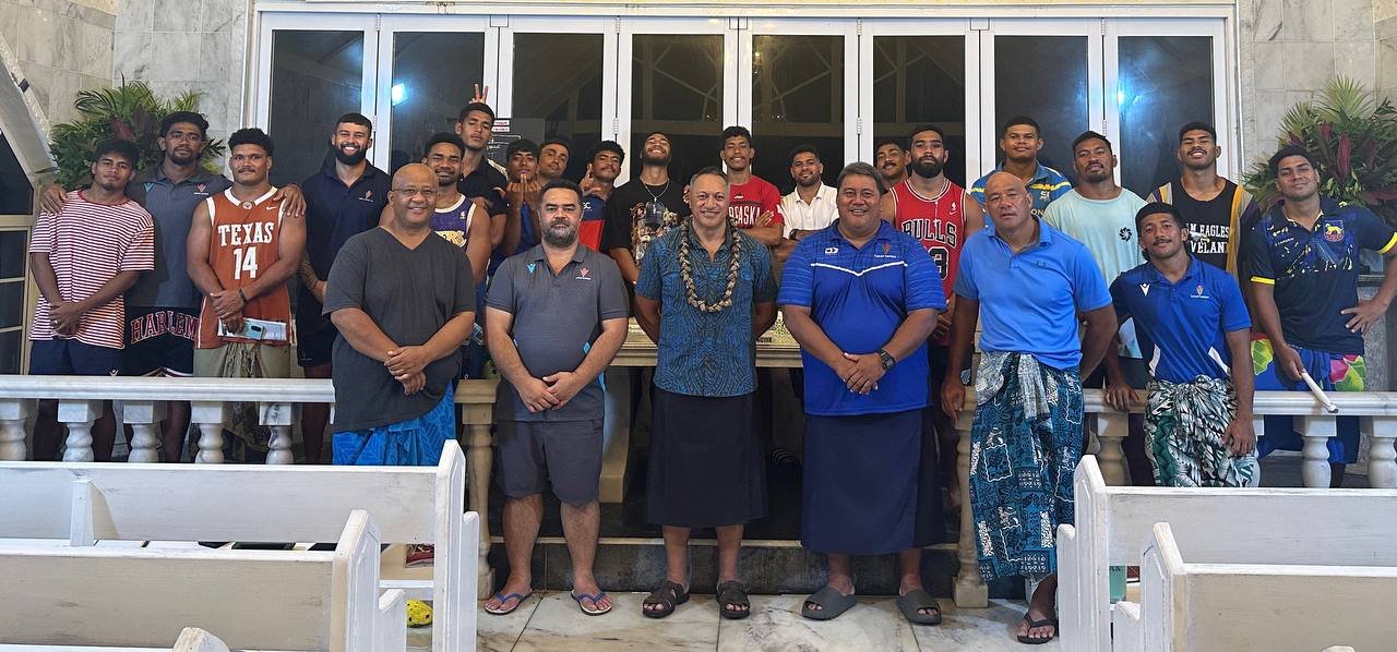 Manu Samoa Sevens team leadership group